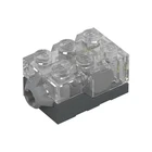 LEGO Light Brick with Transparent Top and Orange LED Light inv.576