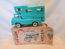 Rare Vintage Nylint 5300 Custom Camper Truck Pressed Steel Ford Turquoise Wbox Rare Vintage Nylint 5300 Custom Camper Truck Pressed Steel Ford Turquoise Wbox