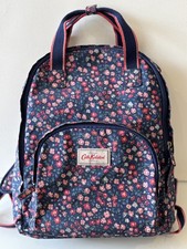 Cath Kidston Vintage Light  Blue  Floral Backpack + laptop section. EXCELLENT 