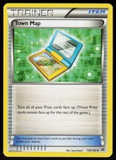 Town Map 150/162 Uncommon BREAKthrough Pokemon Lightly Played