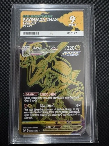 Rayquaza VMAX TG29/TG30 Full Art Ace Gem Mint 9