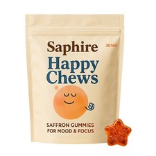 Saffron Happy Chews-gummies voor kinderen ondersteunen het humeur, de concentratie, rust enamp;