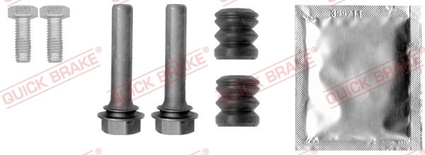 Fits QUICK BRAKE 113-1305X GUIDE SLEEVE KIT, BRAKE CALIPER - Image 5