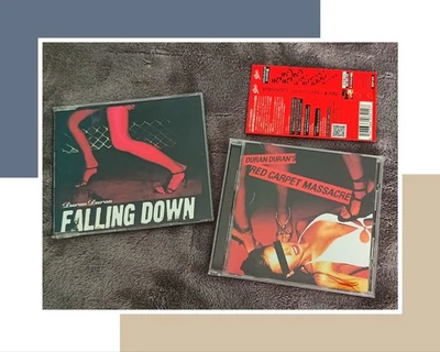 DURAN DURAN RED CARPET MASSACRE (Japan CD w/OBI and Bonus Track) + Falling Down - Imagen 1 de 2