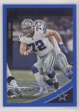 2018 Panini Donruss Press Proof Blue Travis Frederick #82 fz4