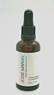 Josie Maran Argan Moonstone Drops Makeup Priming Highlighting Oil 1.7 oz 50 ml