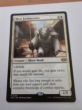 Rhox Faithmender #128 - Commander: Tarkir: Dragonstorm - MTG - Near Mint