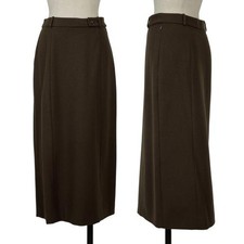 PRADA Wool A Line Skirt Size 38 K-149723 