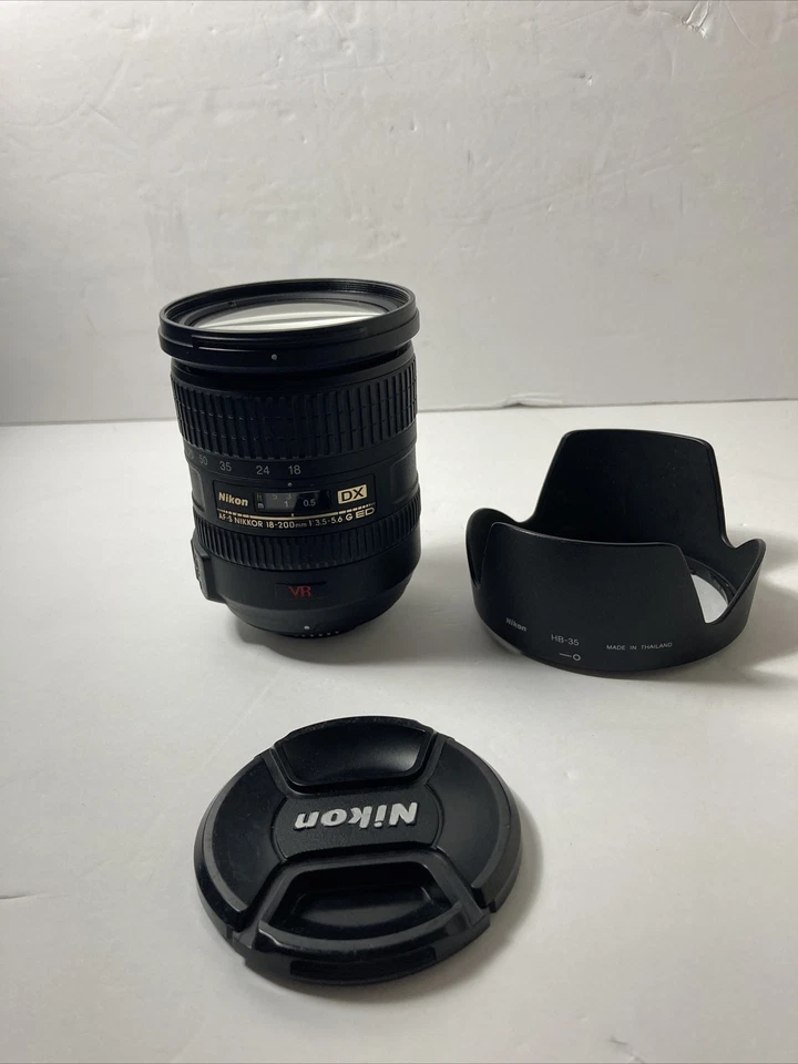 Nikon DX Zoom Lens AF-S NIKKOR 18-200mm 1:3.5 - 5.6 G ED WITH FILTER - Image 4 of 4