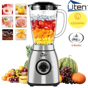 Uten 68oz 42000 RPM Kitchen Blender for Juices,Smoothies,Meat, Adjustable Speed