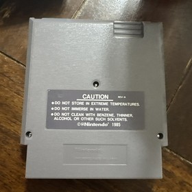 DuckTales Nintendo NES manuale, cartuccia e custodia rigida autentico 