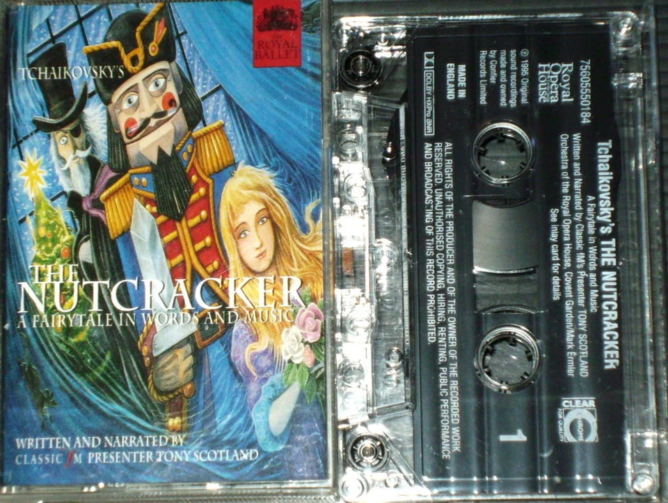MARK ERMLER TCHAIKOVSKY NUTCRACKER CASSETTE ROYAL BALLET  HOUSE TONY SCOTLAND - Image 2 of 4