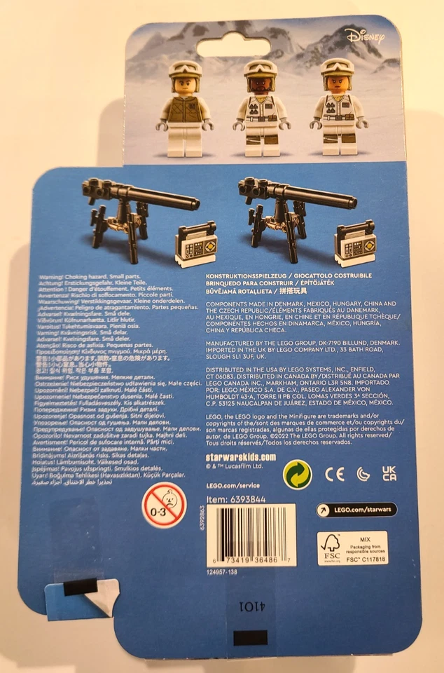 Nuevo y Sellado Lego Star Wars Defensa de Hoth Accesorio Juego Coleccionable 40557 Foto 2 de 4