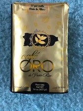 Gold Coffee Cafe Oro De Puerto Rico 14 oz, New