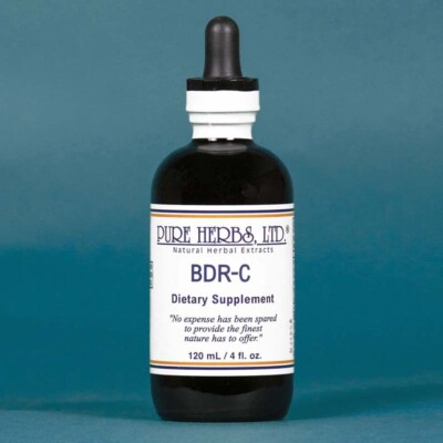 BDR-C Herbal Extract Pure Herbs 4 oz. Liquid Bone Density Regulator