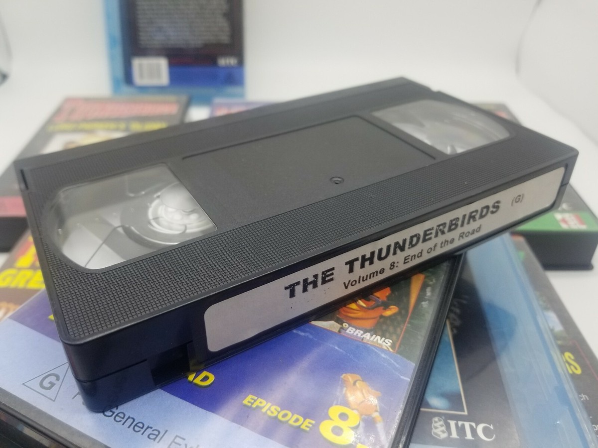 8 x VHS Thunderbirds Collection. Gerry Anderson
