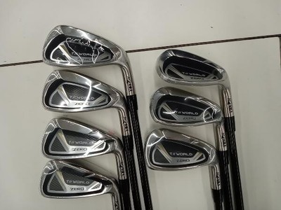 HONMA T//WORLD TOUR WORLD TW ZERO 2021 Iron SET #6-gw-sw 6pc 