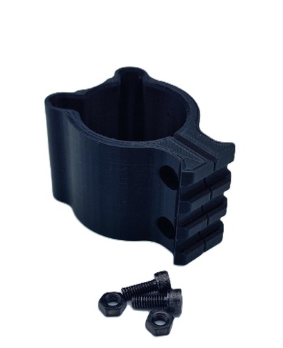 Adaptateur simple rail picatinny 3 emplacements pour Artemis PP750 PCP - Picture 9 of 11