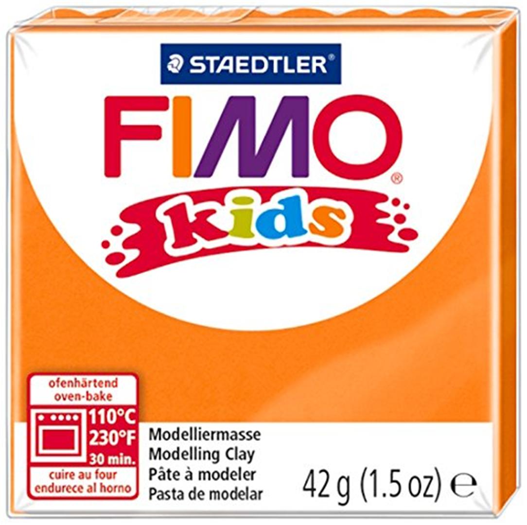 Pasta Fimo Kids 42gr Arancione | Staedtler