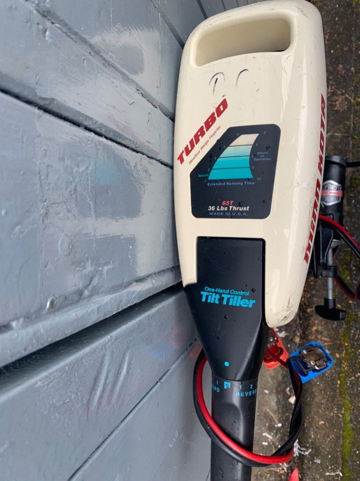 Minn Kota Turbo 65T Electric Outboard Motor 36lb Thrust BATTERY NOT