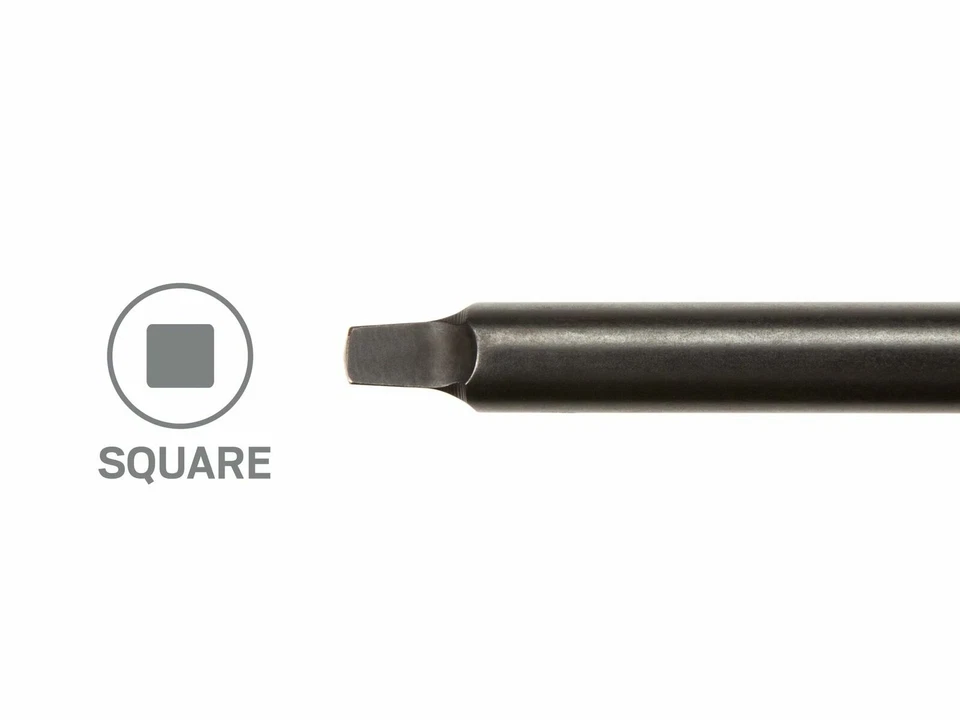 Tekton Square Drive Black Oxide Blade Screwdriver Set, 3 Pc (S1-S3), DHQ91004 - Image 2 of 4