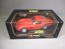 AX330 BURAGO 1/18 1:18 FERRARI 250 GTO 1962 REF 3011 ROUGE
