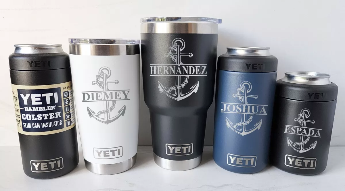 PERSONALIZED Authentic 20 oz Yeti Rambler - LASER ENGRAVED - ImpressMeGifts