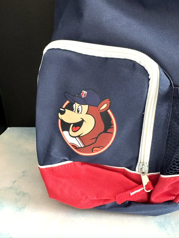 Minnesota Twins 2019 SGA Youth T.C. Mochila BEAR 2019 Homer Hanky Bomba Foto 3 de 4