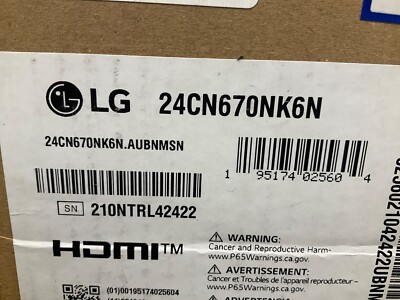 LG AiO Thin Client J4105 4GB 16GB BT5 802.11ac 23.8''FullHD 24CN670NK6N NEW