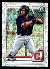 2020 Bowman Chrome Mega Box Bo Naylor Prospects Refractor #BCP-234