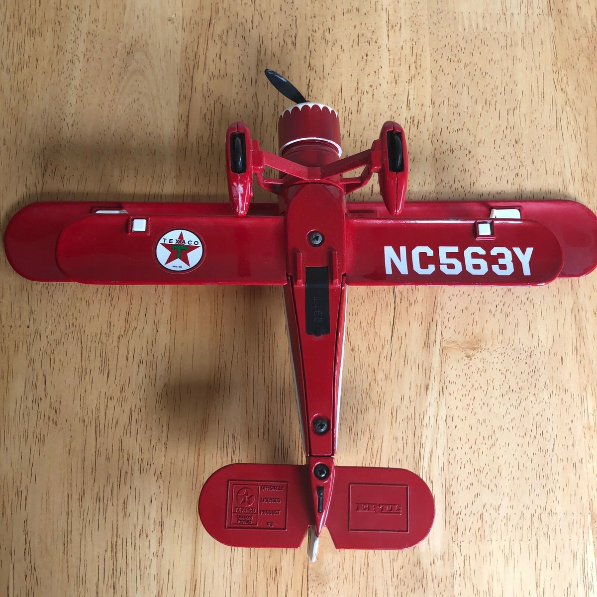希少　TEXACO/テキサコ 双発水上フロート機 紅の豚 NC563Y ERTL 希少 TEXACO/テキサコ 双発水上フロート機 紅の豚 NC563Y ERTL