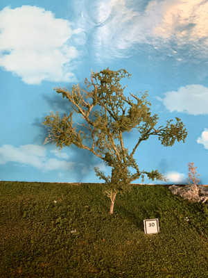 HO SCALE TREE Realistic Handmade Tree 7''  Diorama Model Railroad (#30)