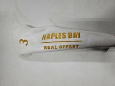 Naples Bay Real Offset Golf Club Head Cover Used