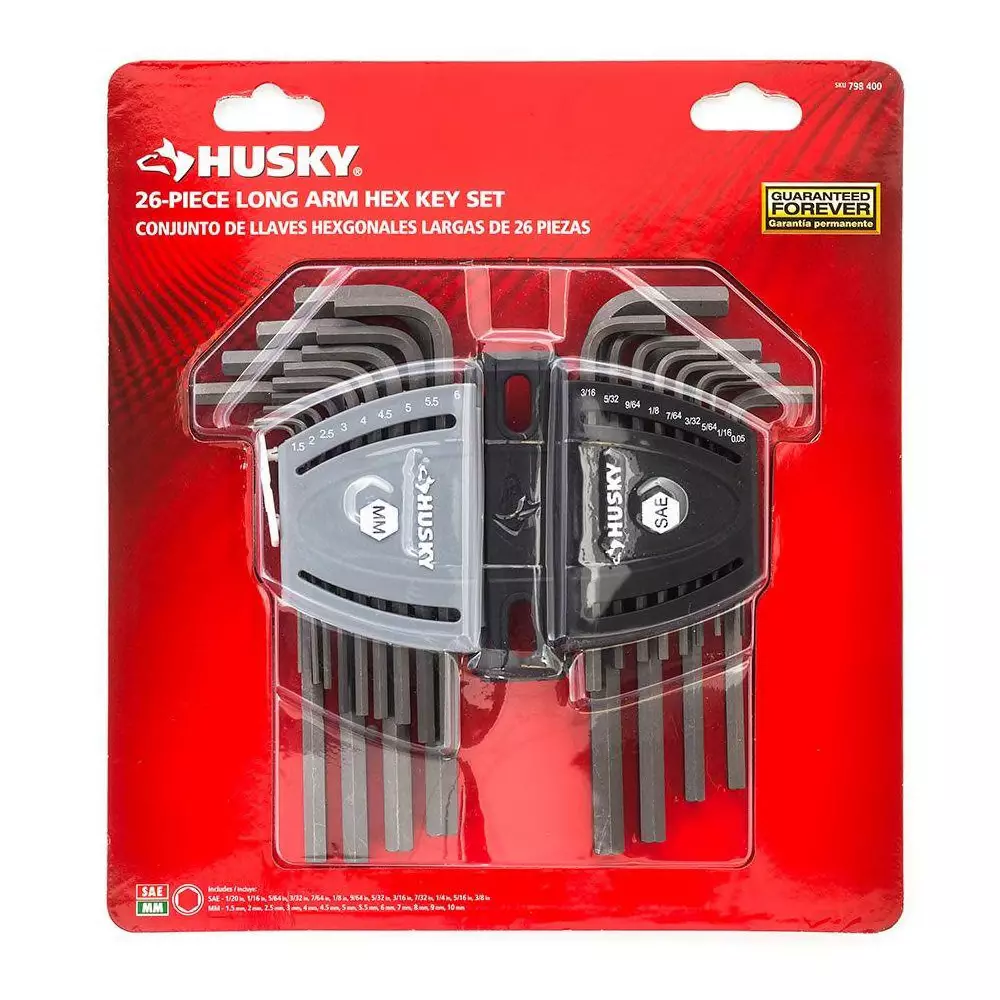Husky sae allen wrench cheap set