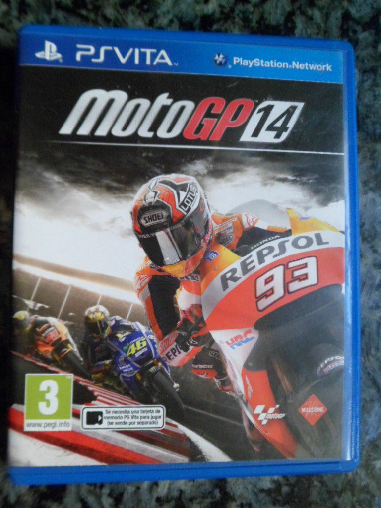 Devoluciones Descuento Repsol Amazon MotoGP 14 PS VITA Carreras