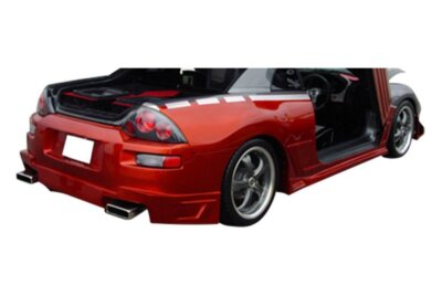 KBD Body Kits Blits Style Polyurethane Rear Bumper Fits Mitsubishi Eclipse 00-05