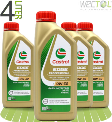 ANGEBOT 4x1 Liter Castrol Edge Professional A5 0W-30 TITANIUM SONDERPREIS