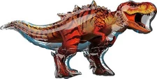 Anagram 45" Jurassic World T-Rex Foil Balloon, Multicolor