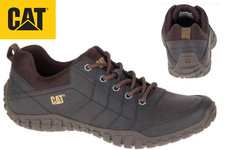 CATERPILLAR INSTRUCT MENS CASUAL SHOES WALKING TREKKING LEATHER CATS GENTS