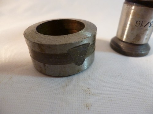 NOS ROPER WHITNEY 13/16" PUNCH & DIE SET FITS NO. 20 PUNCH USA - Picture 2 of 5