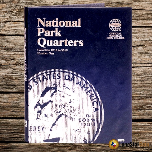 National Park Quarter Coin Holder Folder 20102015 Storage Book Whitman