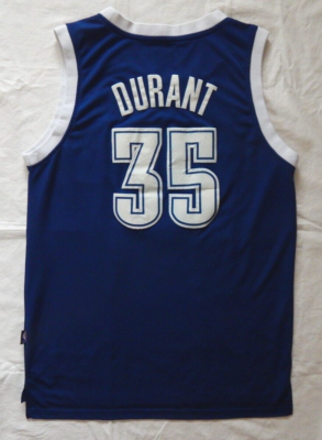 Adidas Oklahoma City Thunder Kevin Durant 35 NBA Alternate Jersey