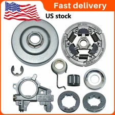 Clutch Drum Rim Sprockets Oil pump For Stihl MS361 044 046 MS440 MS460 Chainsaws