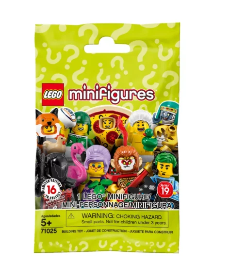 *В РУКЕ* LEGO серия 71025 19 минифигурки новые в запечатанной сумке пицца медведь собака - Изображение 2 из 2