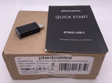 PLANTRONICS VOYAGER BLUETOOTH WIRELESS RECEIVER BT600C DONGLE