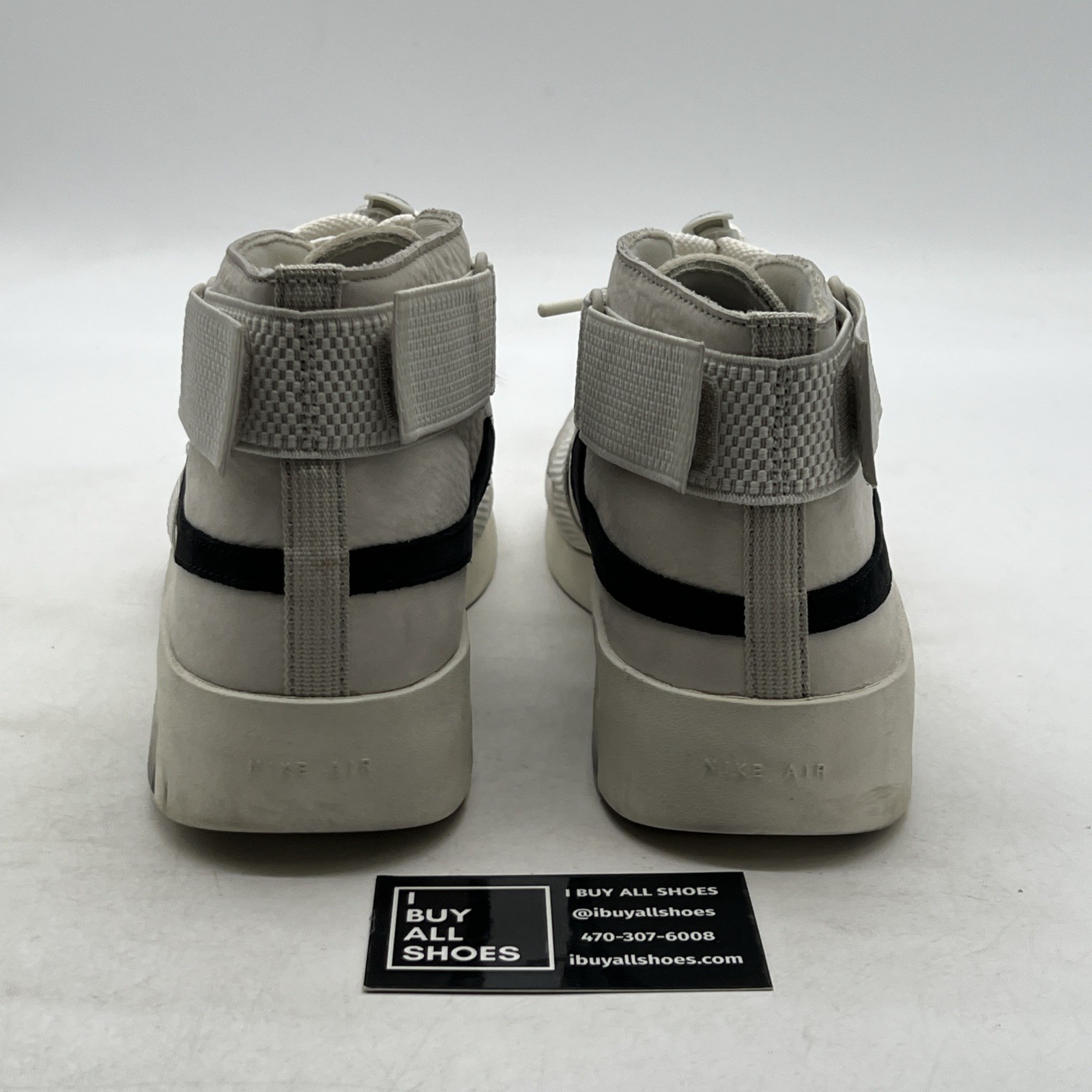 Size 10.5 - Nike Air Fear Of God Raid Light Bone (AT8087-001) thumbnail 3
