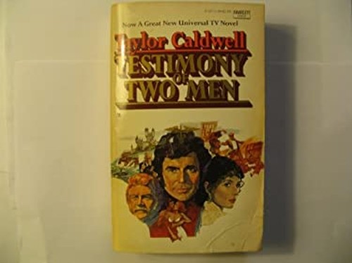Testimony of Two Men Mass Market Paperbound Taylor CaldwellFree US Delivery | ISBN:0449232123