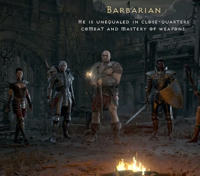 Full 500+ MF Hork Barbarian / Diablo 2 Resurrected: RoTW / PC / Non-Ladder SC
