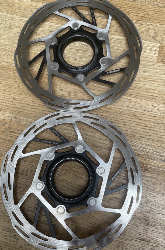 Sram Paceline 140 Centre Lock Disc Brake Rotors x2