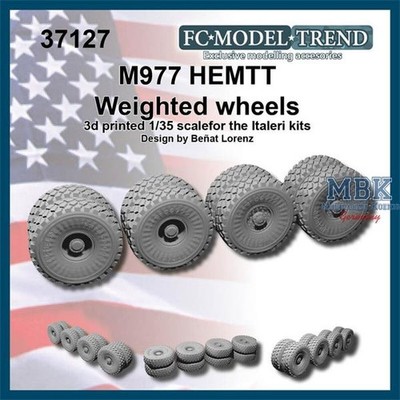 FC MODEL TREND FCMT37127 M977 HEMTT weighted wheels